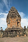 Bakong temple - the central sanctuary on the top of the pyramid.